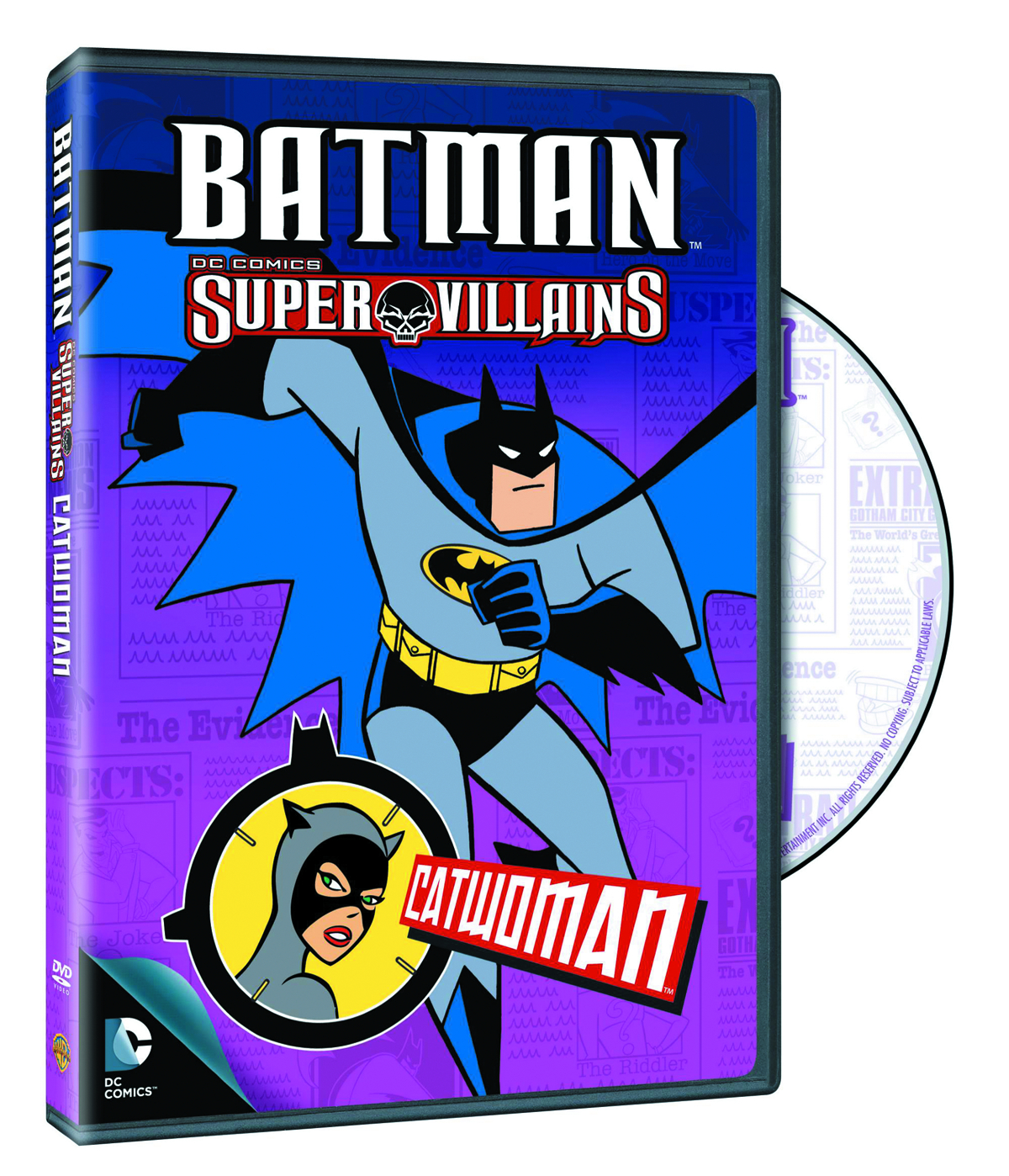 BATMAN SUPER VILLAINS CATWOMAN DVD