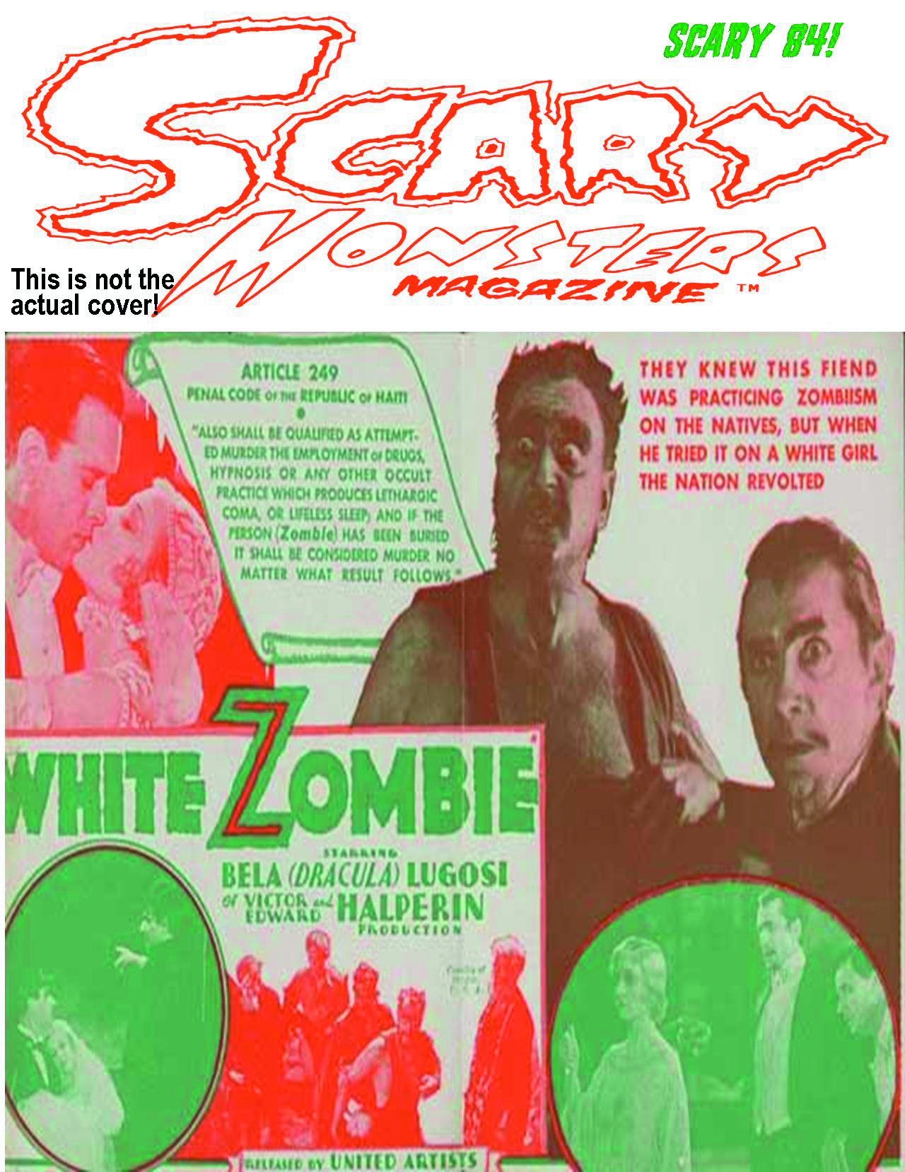SCARY MONSTERS MAGAZINE #84