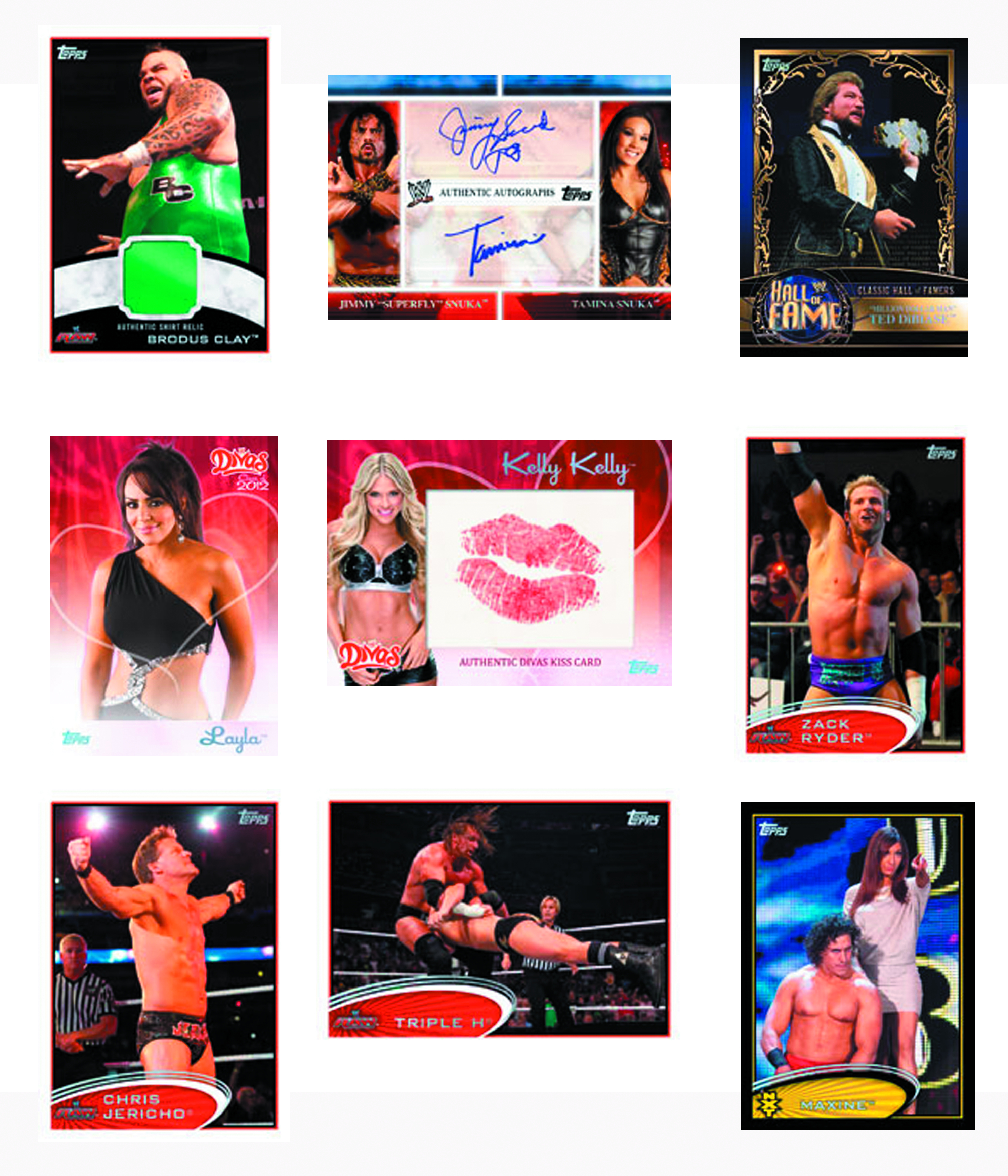 TOPPS 2012 WWE T/C BOX