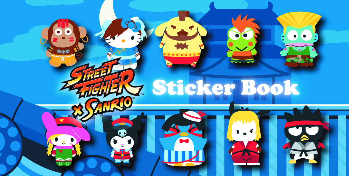 SEP121241 - STREET FIGHTER X SANRIO STICKER BOOK - Previews World