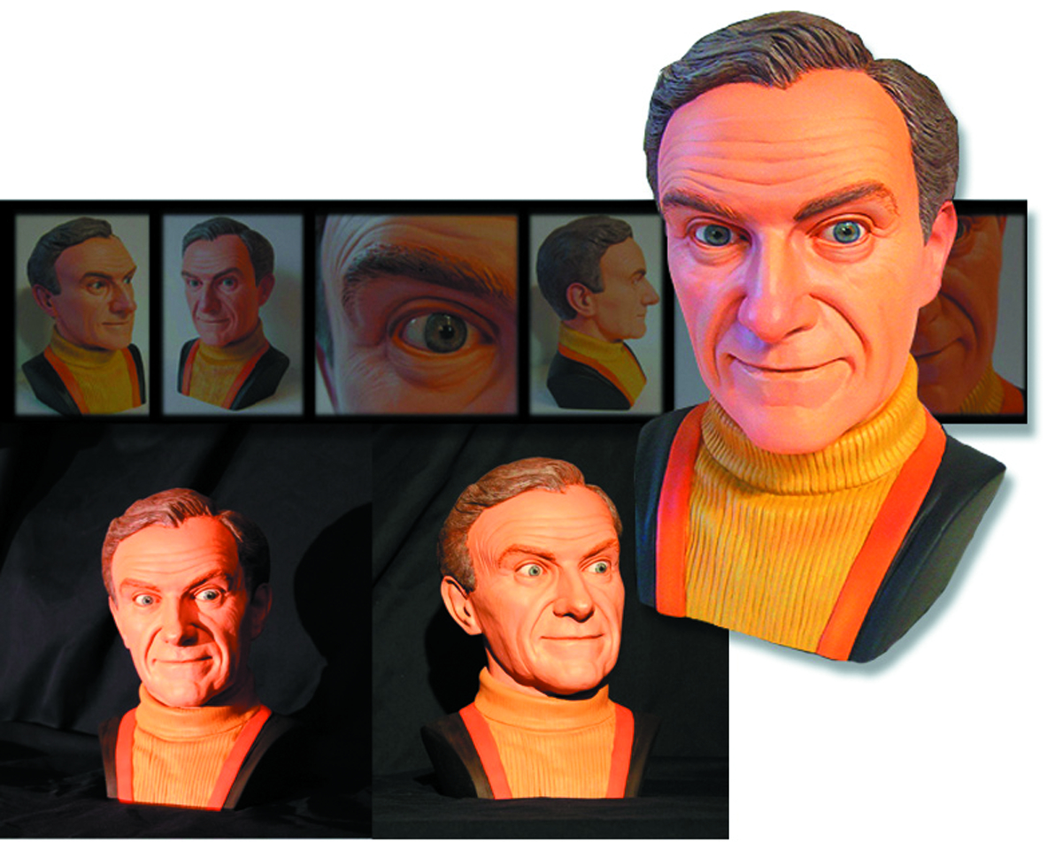 OCT121676 - LOST IN SPACE DR ZACHARY SMITH 3/4 SCALE BUST - Previews World