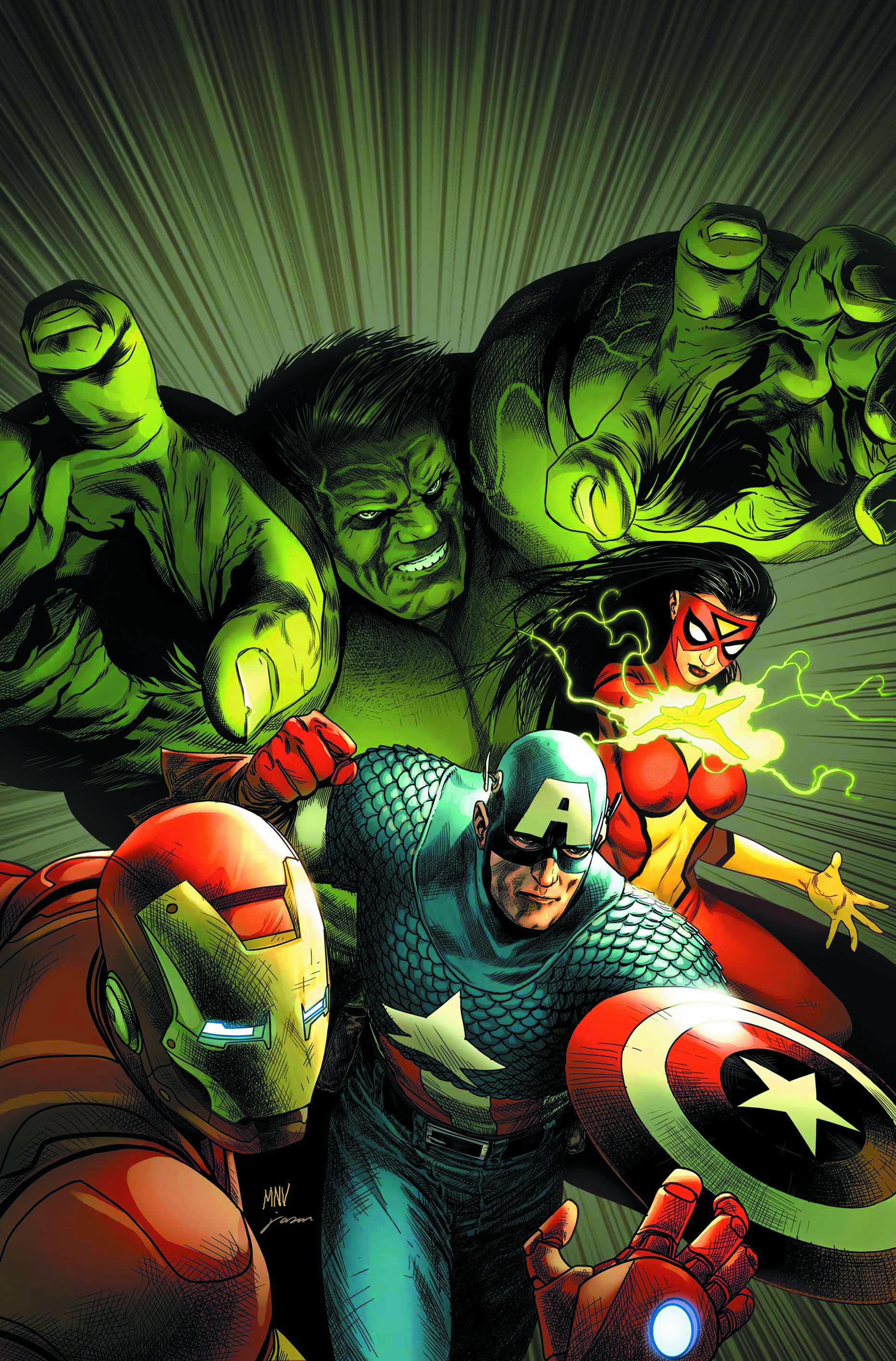 AVENGERS ASSEMBLE BY MCNIVEN POSTER NOW