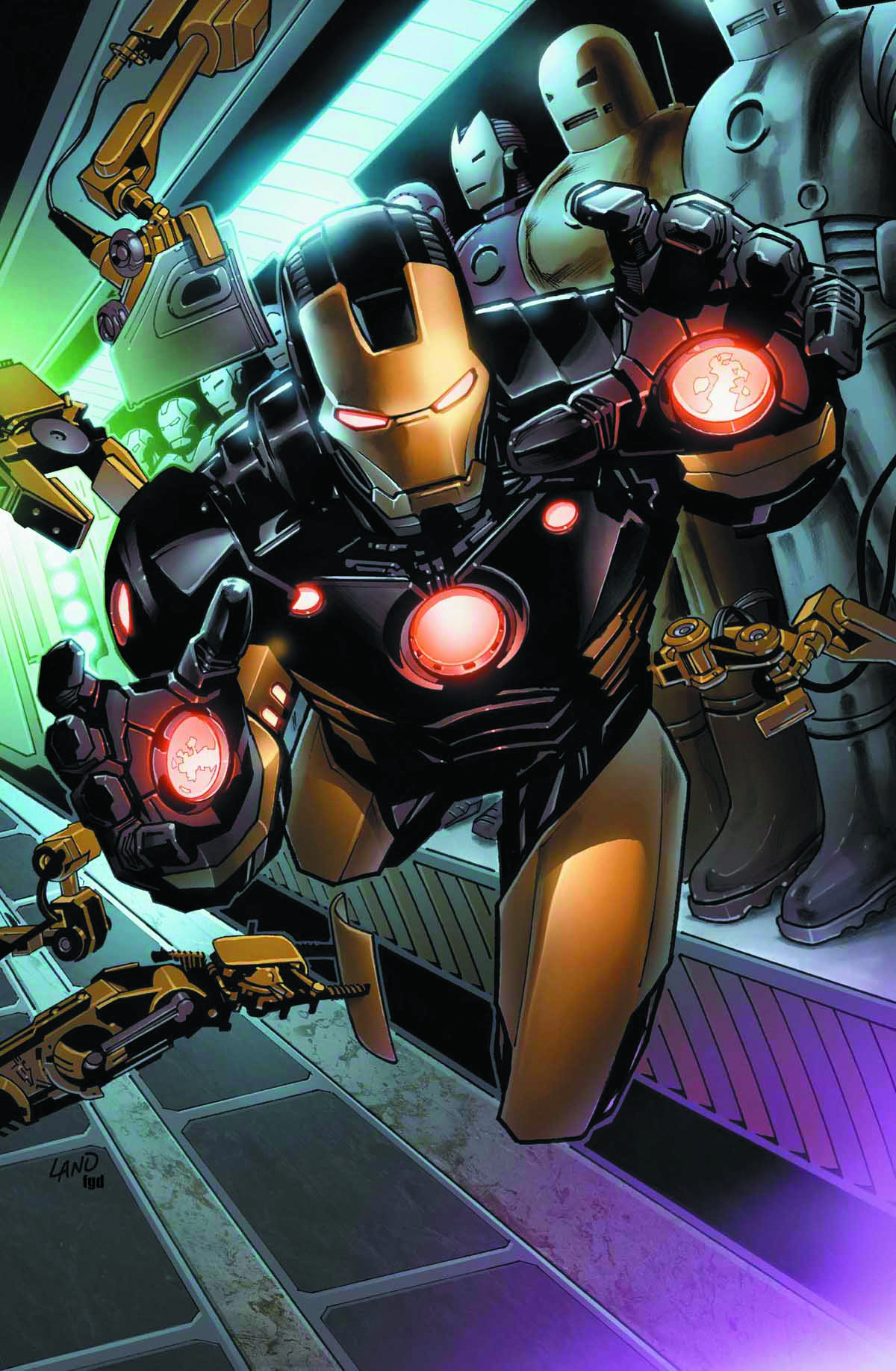 IRON MAN BY GREG LAND POSTER NOW