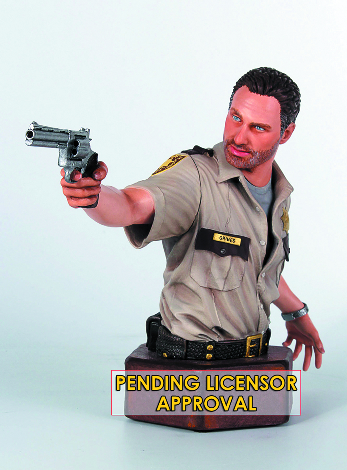 OCT121706 - WALKING DEAD TV SHERIFF RICK GRIMES MINI-BUST