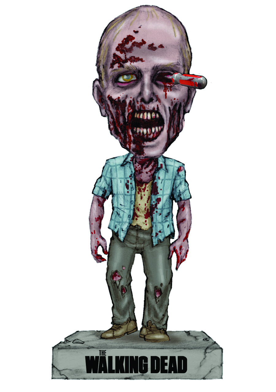 walking dead zombie toy