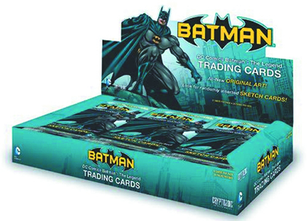 DC COMICS BATMAN THE LEGEND T/C BOX
