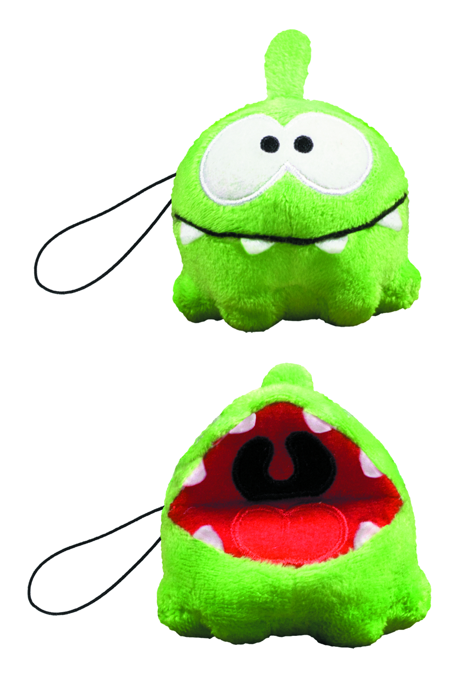 Cut the Rope 3-Inch Talking Plush w/ Backpack Clip Half Case