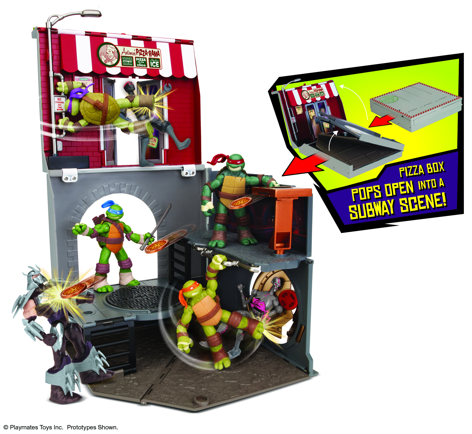 TMNT pizza cook book gift set — POP ROC