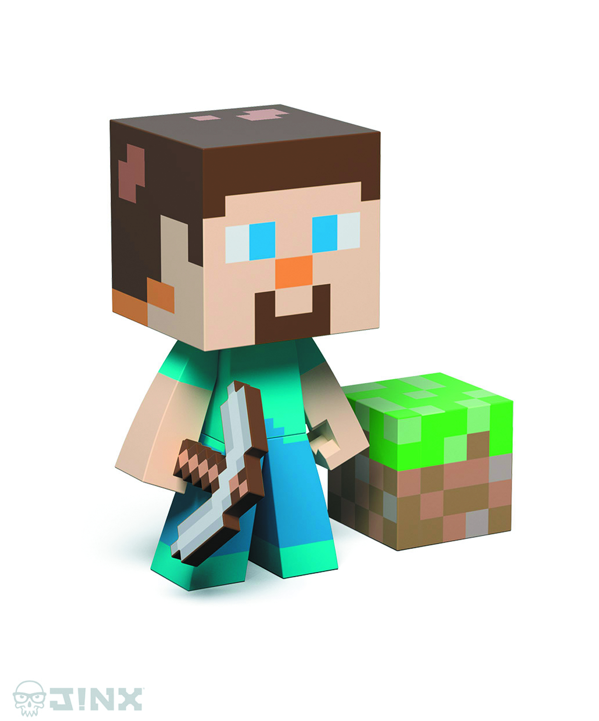 minecraft steve figure