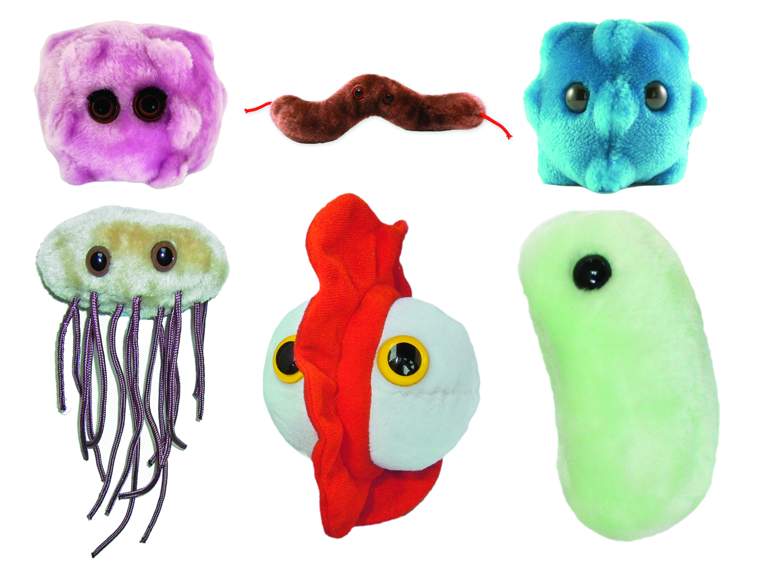 microbe stuffed animals