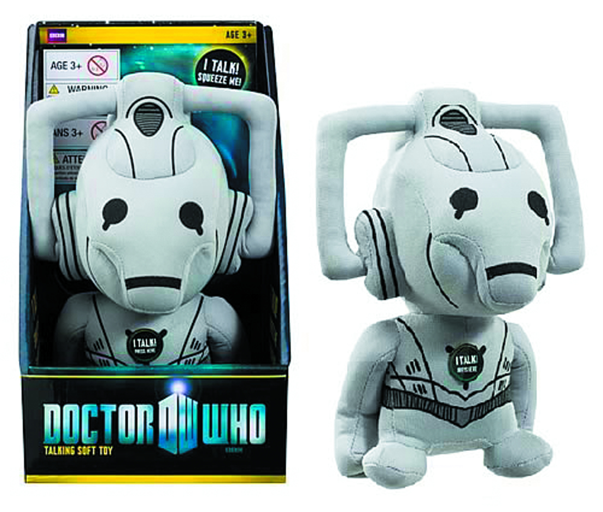 JAN131792 DOCTOR WHO MEDIUM TALKING CYBERMAN PLUSH Previews World