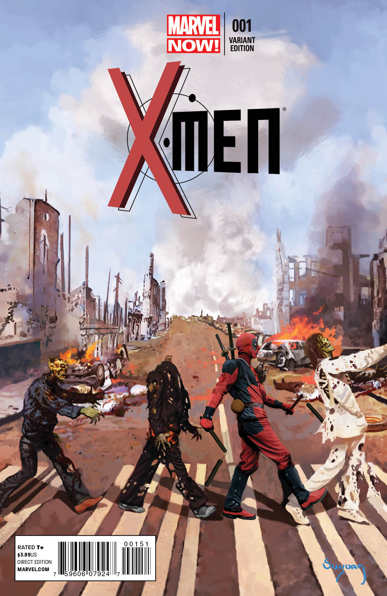 X-MEN #1 DEADPOOL VAR NOW