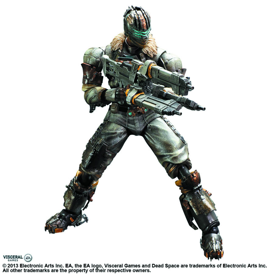 MAR132078 - DEAD SPACE 3 PLAY ARTS KAI ISAAC CLARKE AF - Previews World