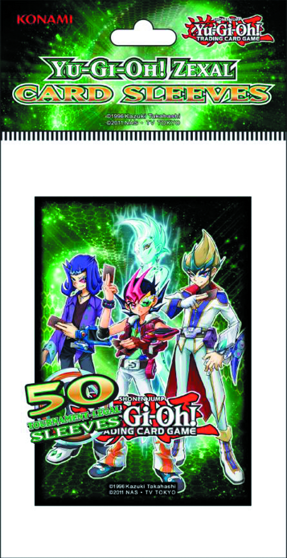 YuGiOh! Deluxe Card Back Card Sleeves (50) | Tournament legal | Official  Konami