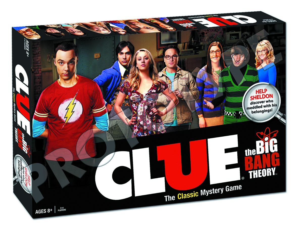 Mar Big Bang Theory Clue Previews World