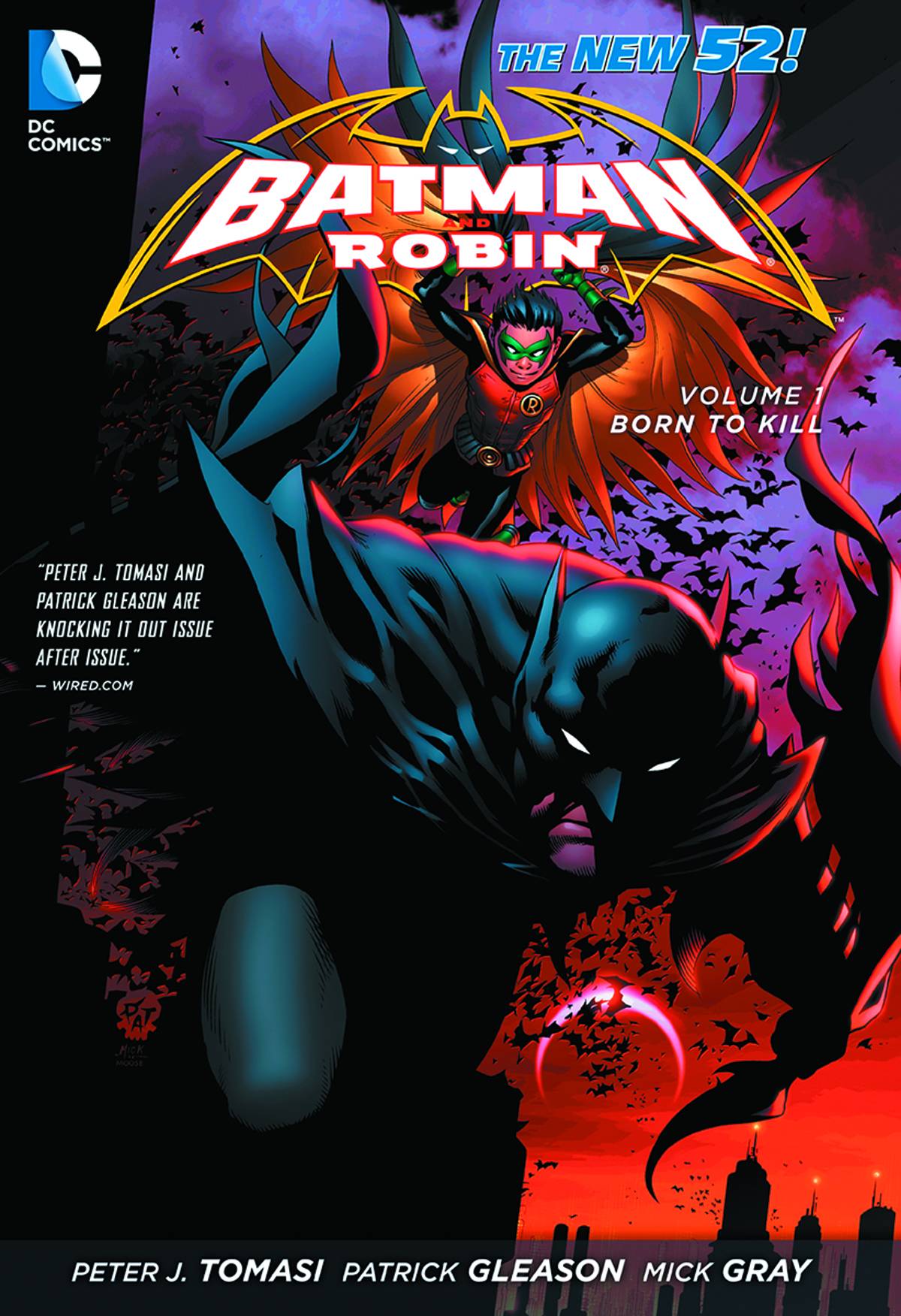 BATMAN & ROBIN TP VOL 01 BORN TO KILL (N52)
