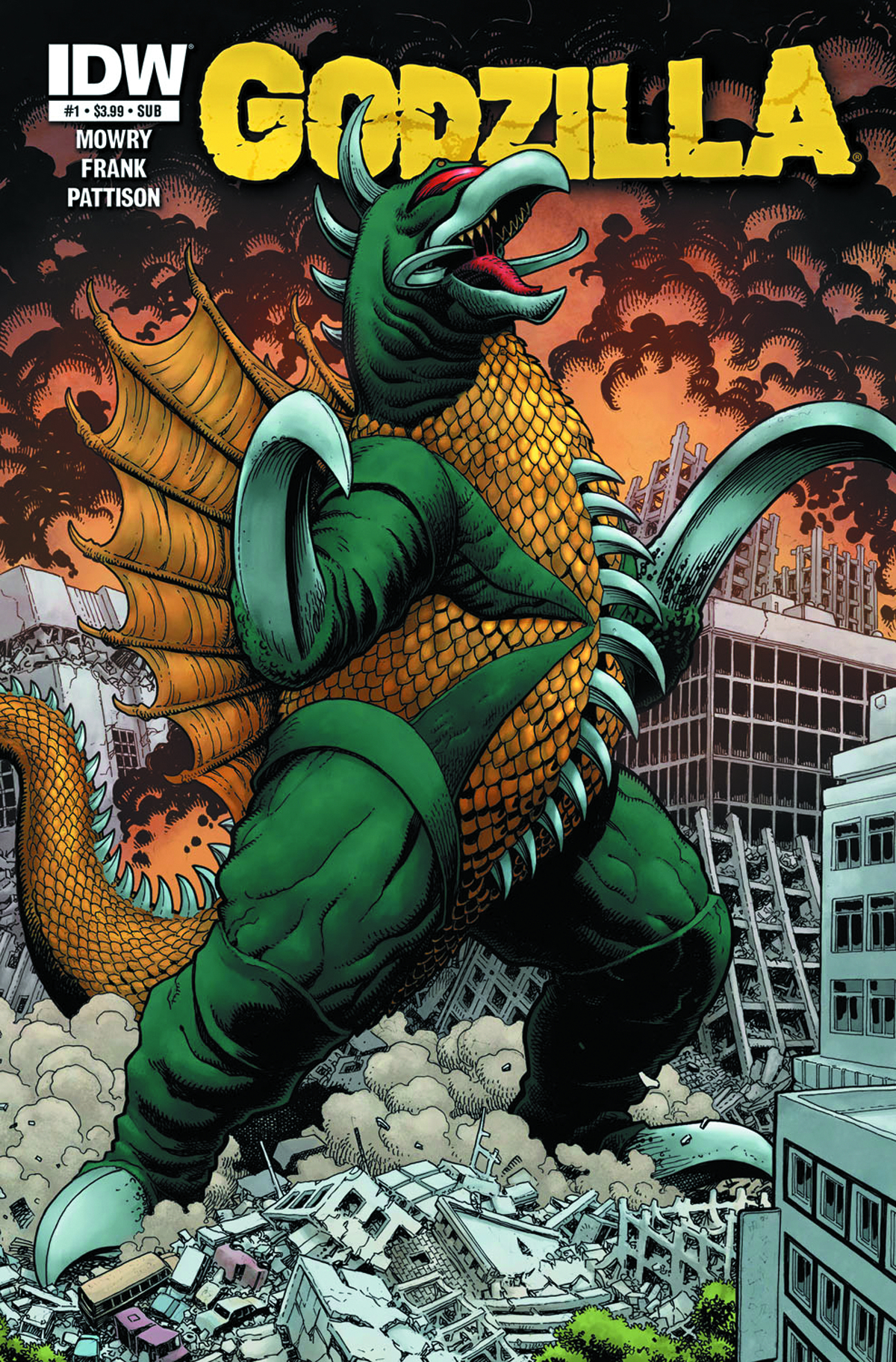 JUN130358 - GODZILLA RULERS OF THE EARTH #3 - Previews World