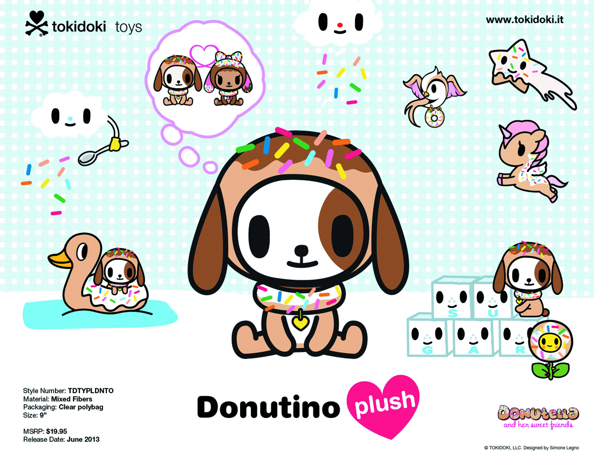 Tokidoki Donutino Plush