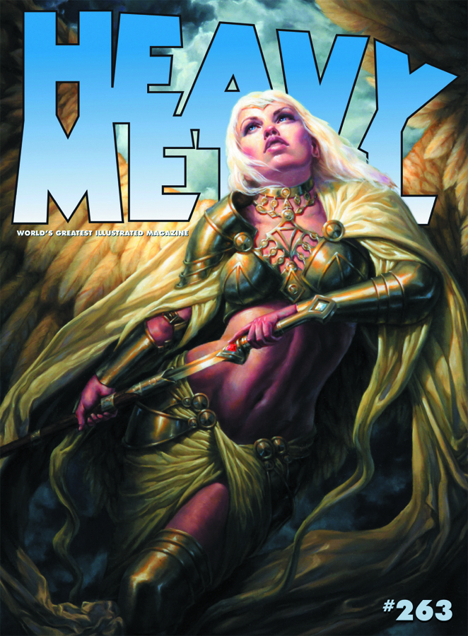 Heavy metal magazine. 