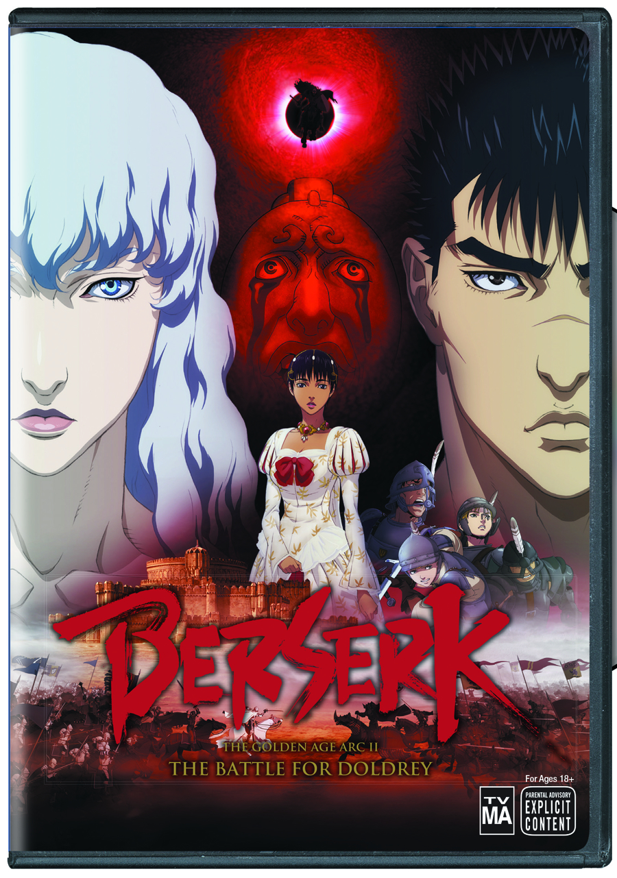 DVD Berserk Complete (Season 1 - 2) + The Golden Age Arc - Memorial Edition