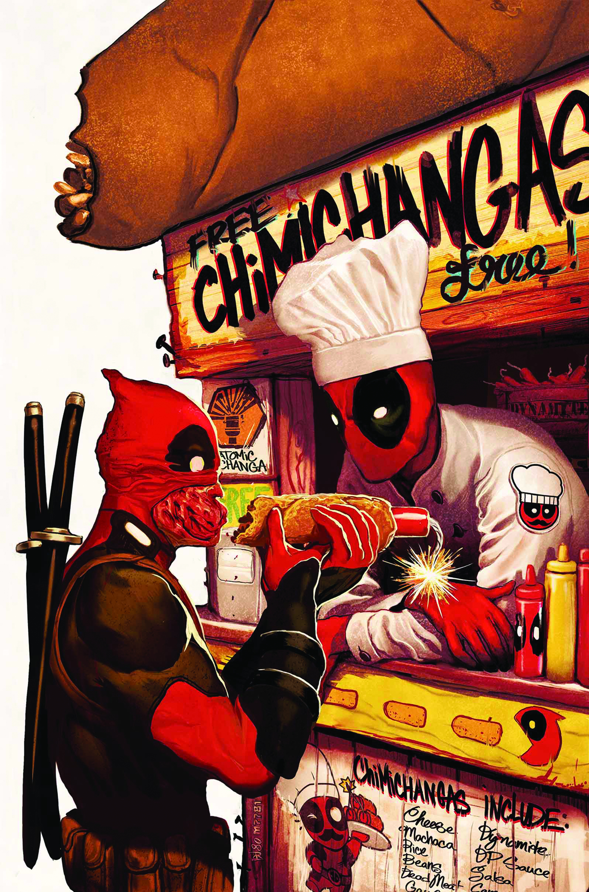 Comic Con India on X: #SuperheroSundays! - Did You Know That #Deadpool  Doesn't Actually Like Chimichangas!  / X