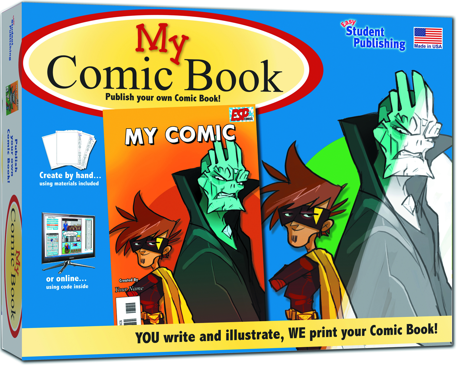 JUN132177 - MY COMIC BOOK CREATE YOUR OWN COMIC KIT - Previews World