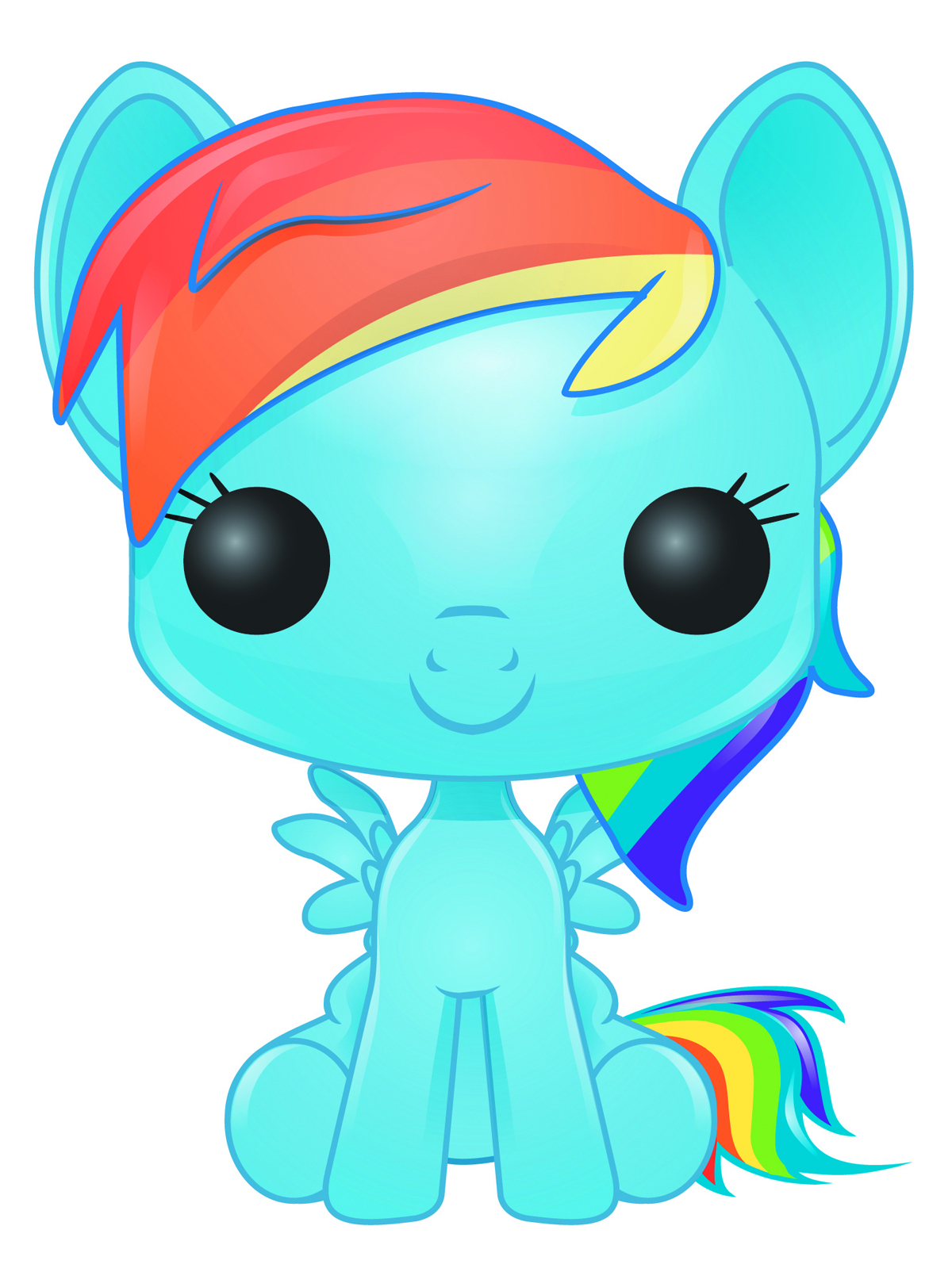 Funko My Little Pony: Rainbow Dash Vinyl Figure