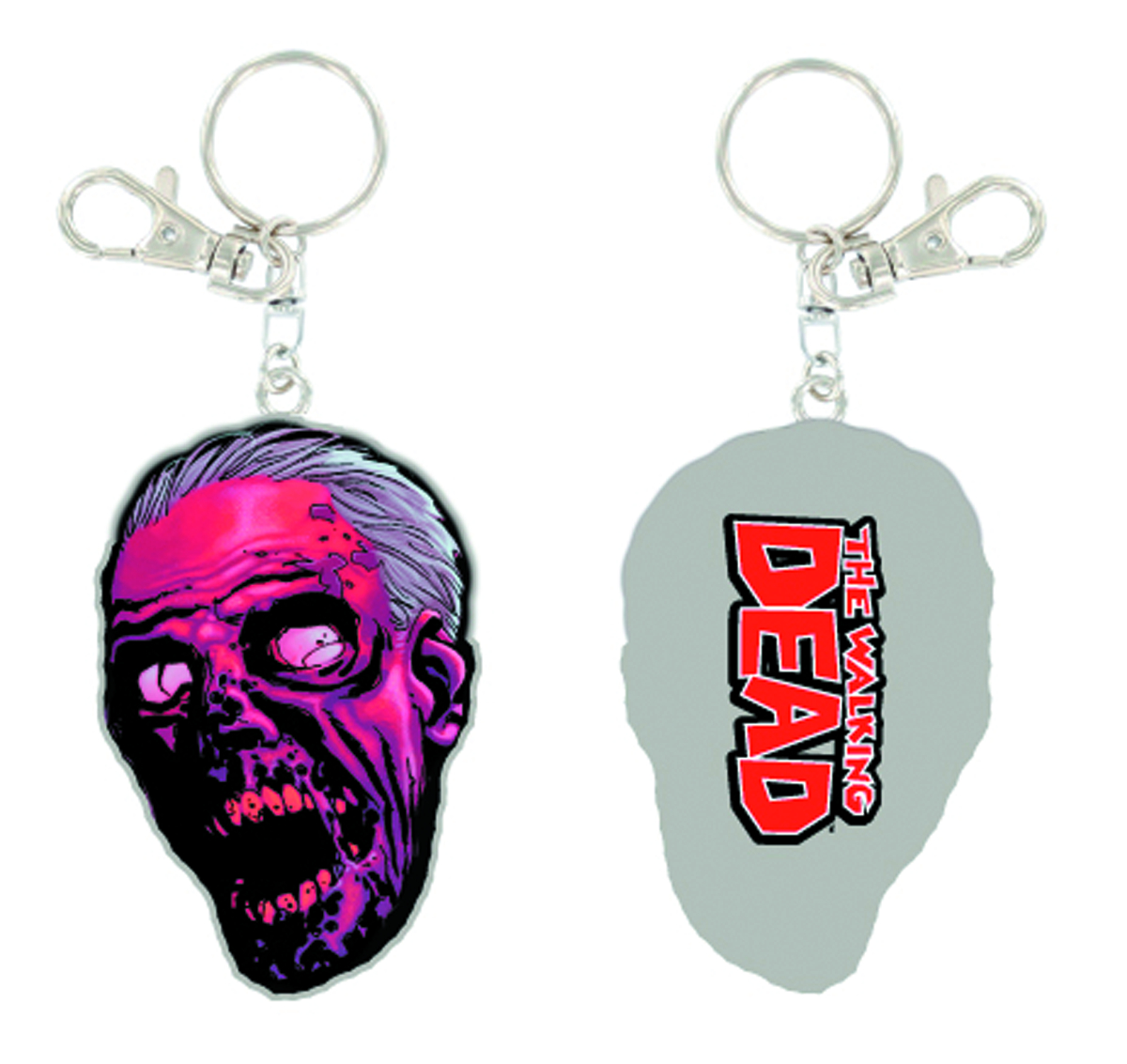 JUN132342 - WALKING DEAD ZOMBIE HEAD KEYCHAIN - Previews World