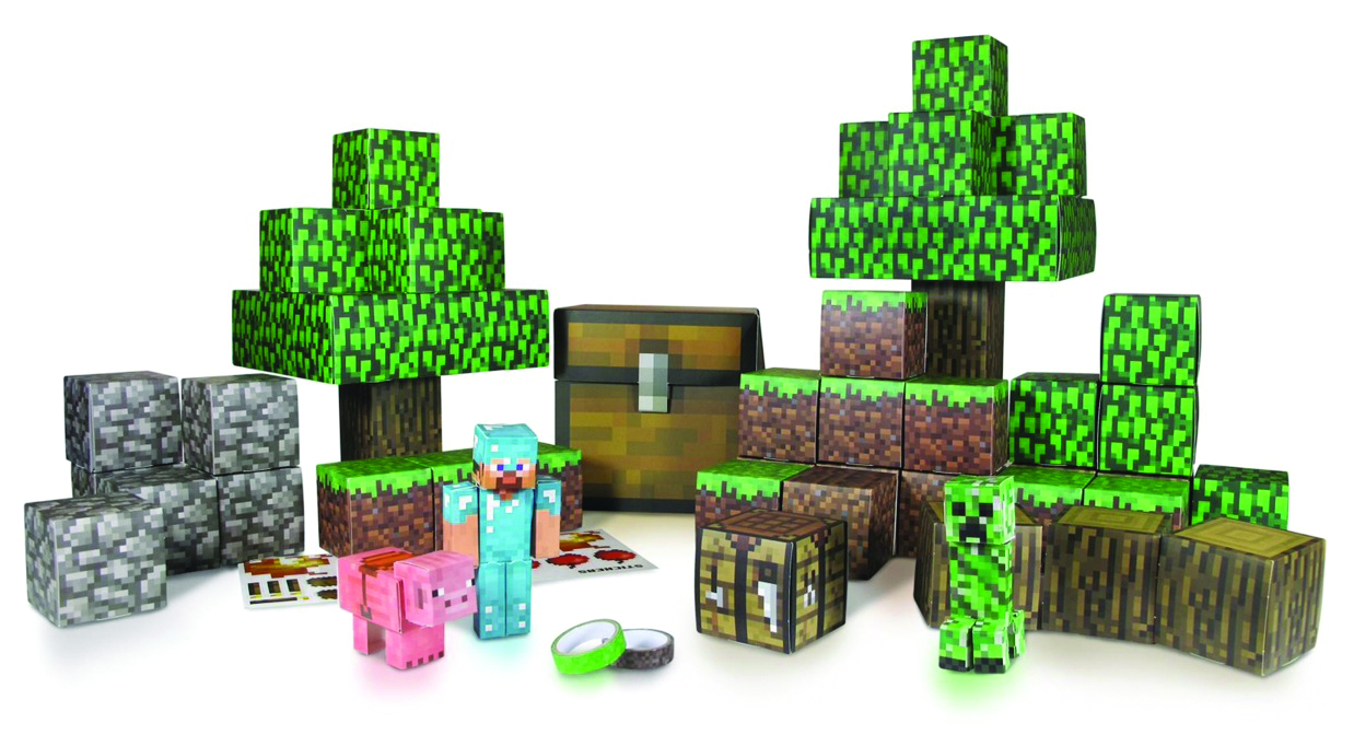 Minecraft Papercraft Creeper