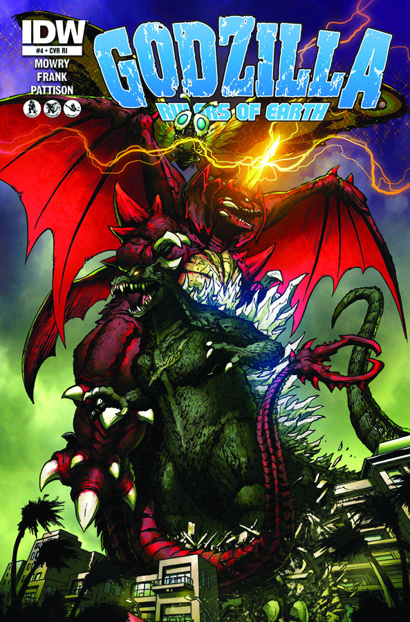 JUL130325 - GODZILLA RULERS OF THE EARTH #4 - Previews World