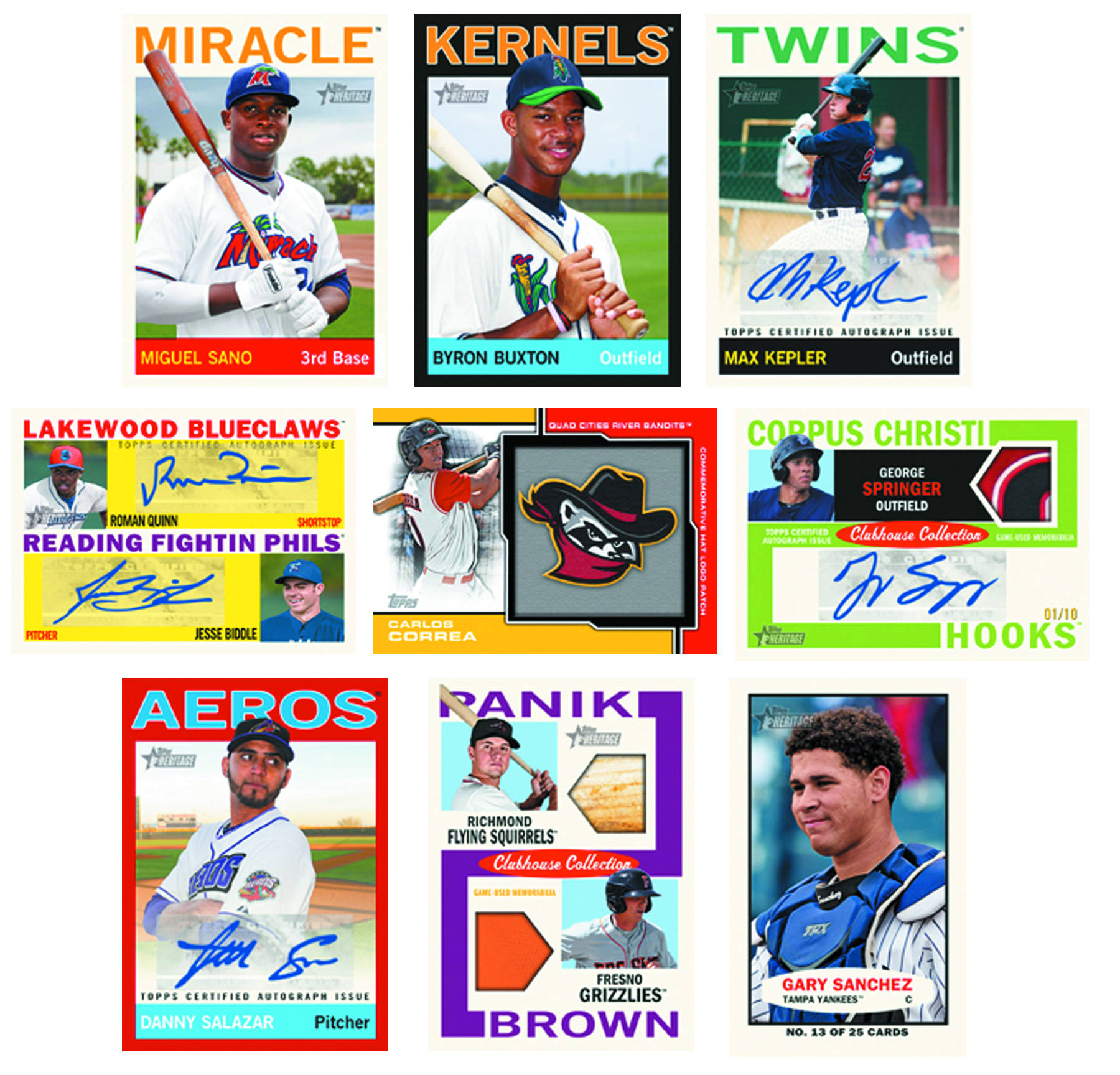 JUL131525 TOPPS 13 HERITAGE MINOR LEAGUE BASEBALL T/C BOX Previews