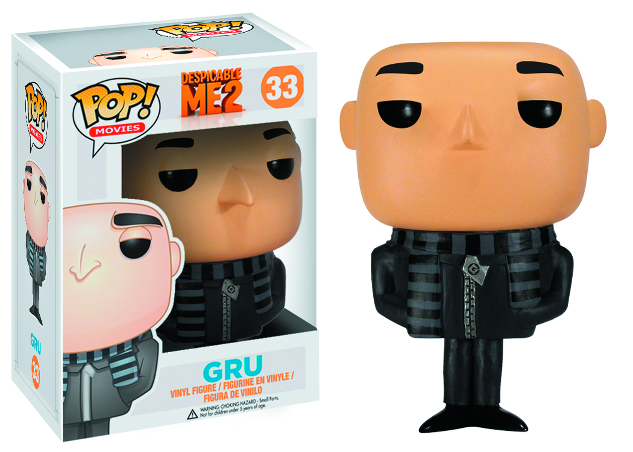 Jul1328 Pop Despicable Me Gru Vinyl Fig Previews World