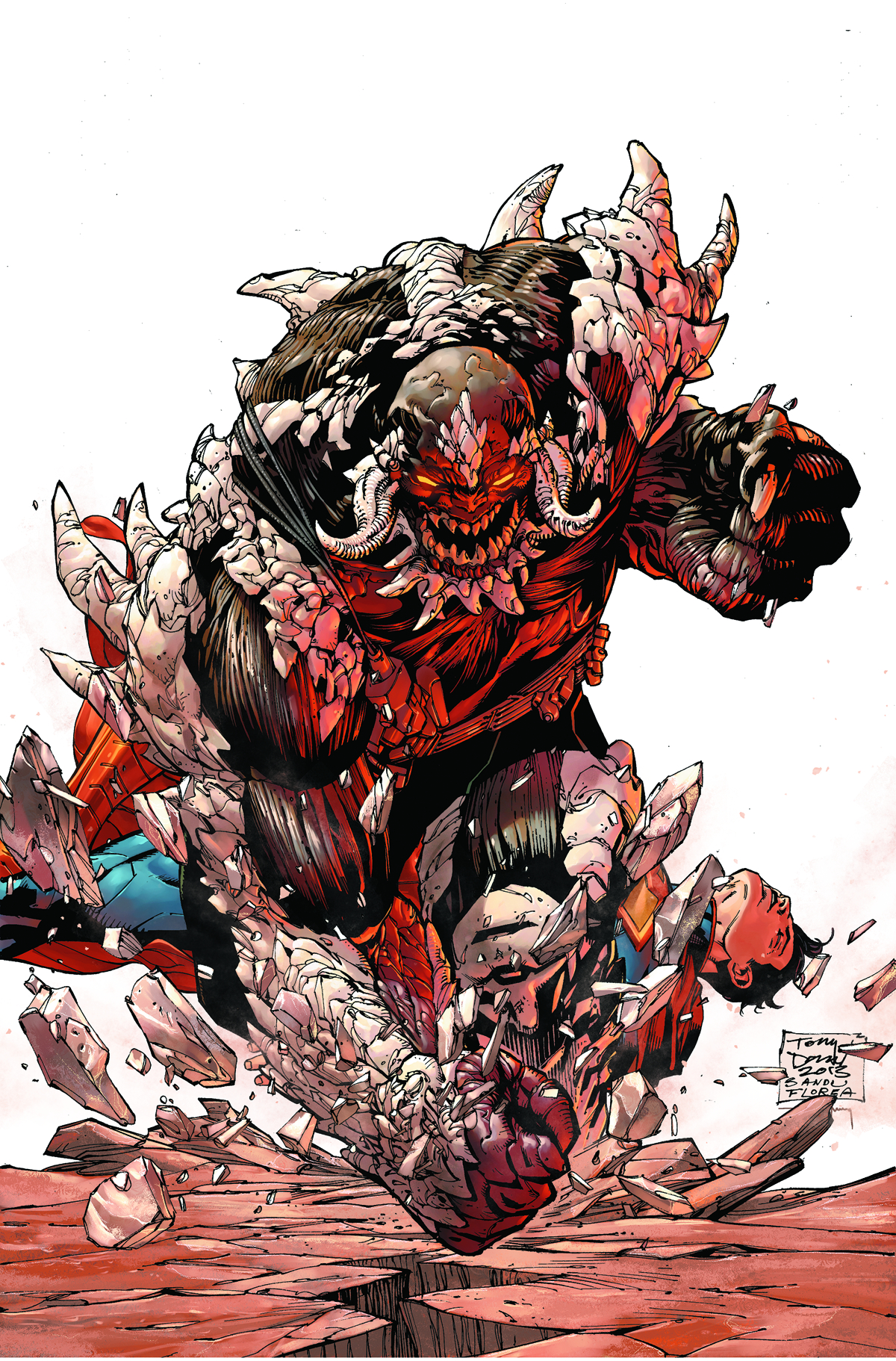 JUL130184 - BATMAN SUPERMAN # DOOMSDAY - Previews World