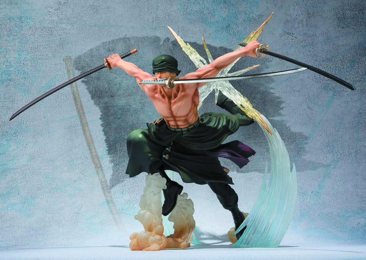 AUG132264 - ONE PIECE RORONOA ZORO FIGUARTS ZERO RO VER - Previews World