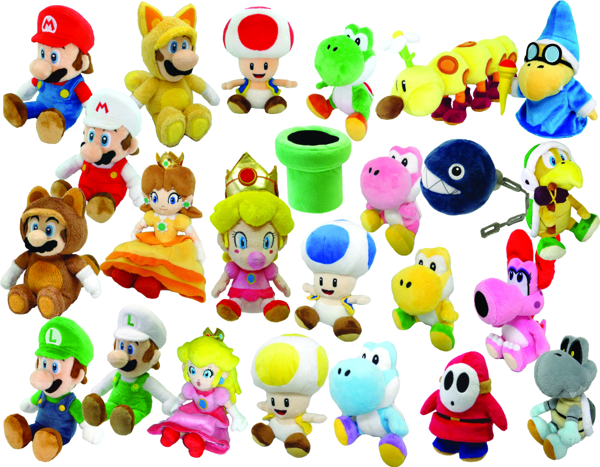 all mario plushies