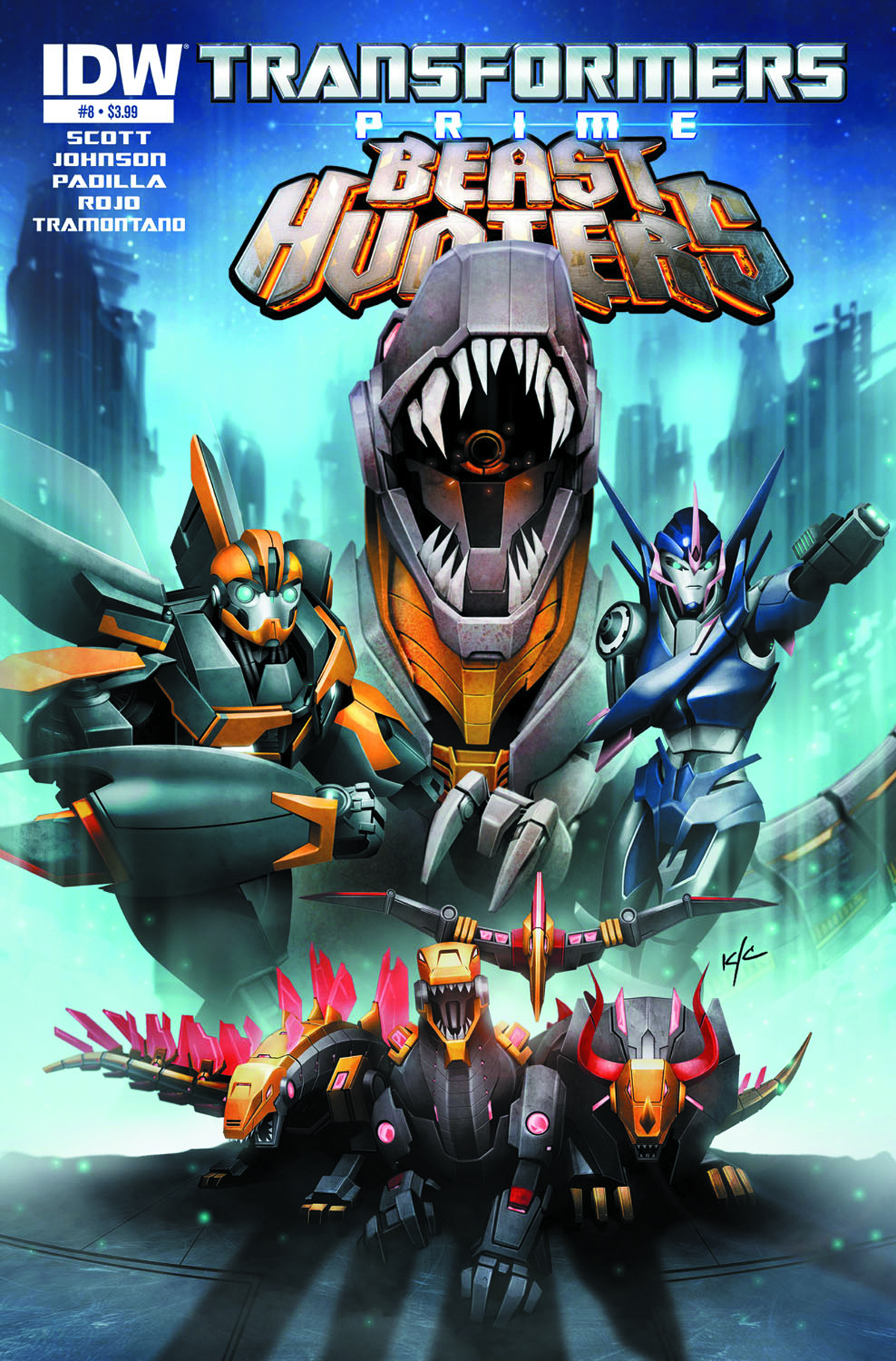 OCT130390 - TRANSFORMERS PRIME BEAST HUNTERS #8 - Previews World