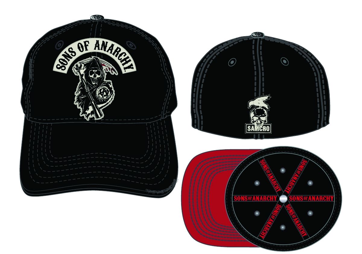OCT131837 SONS OF ANARCHY STRETCHFIT BASEBALL CAP Previews World