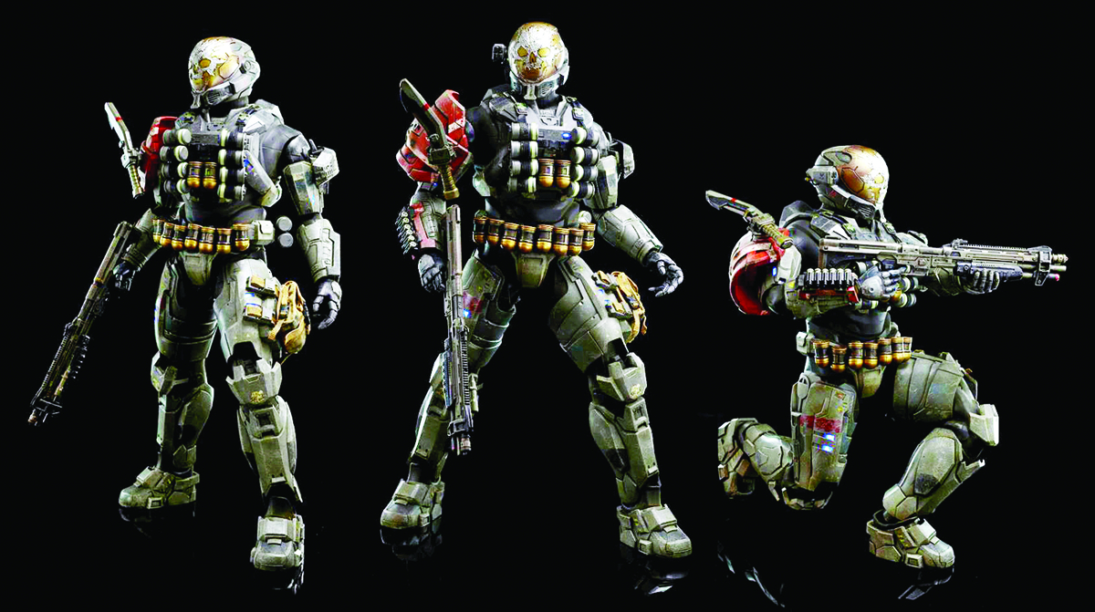 3A Three A Halo Reach Spartan Emile 1:6 scale fully poseable figure waiting...