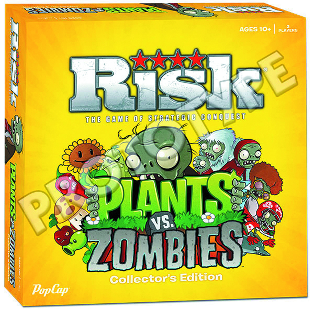 Risk: Plants vs. Zombies, Board Game