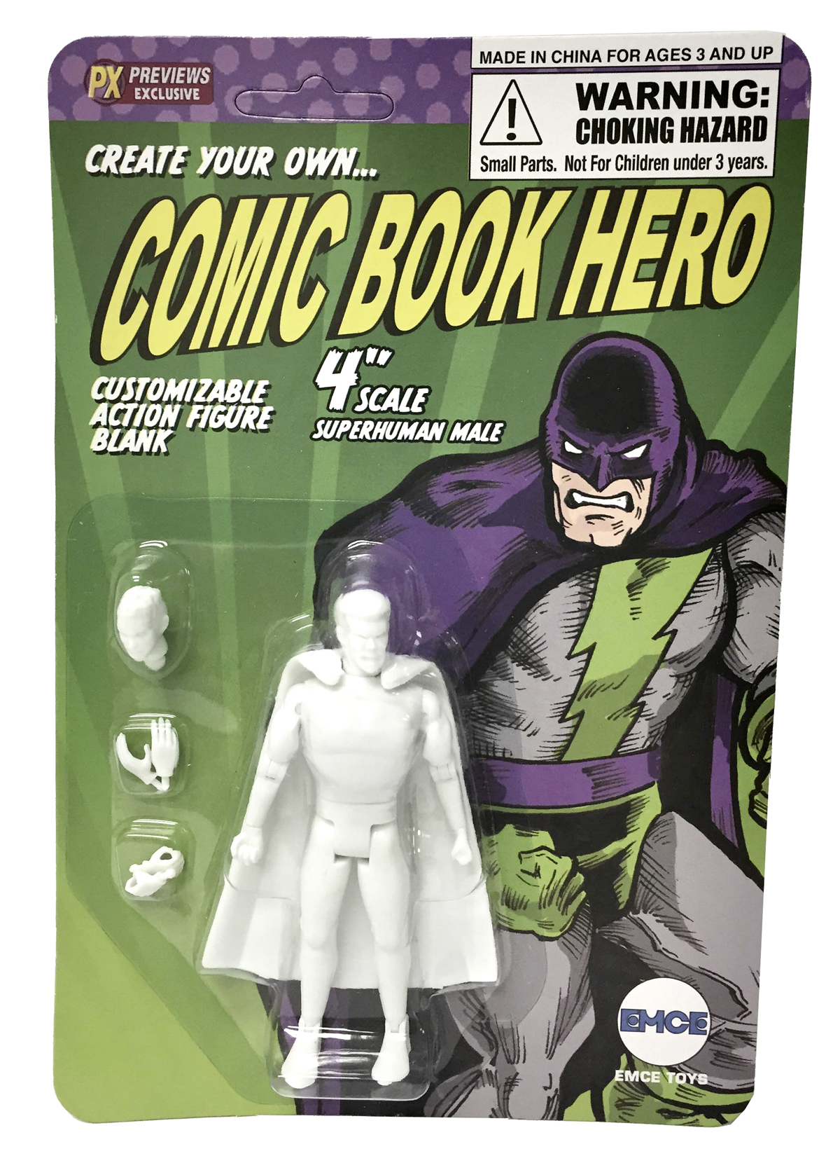 JUL128000 - CREATE YOUR OWN COMIC BOOK HERO AF KIT - Previews World