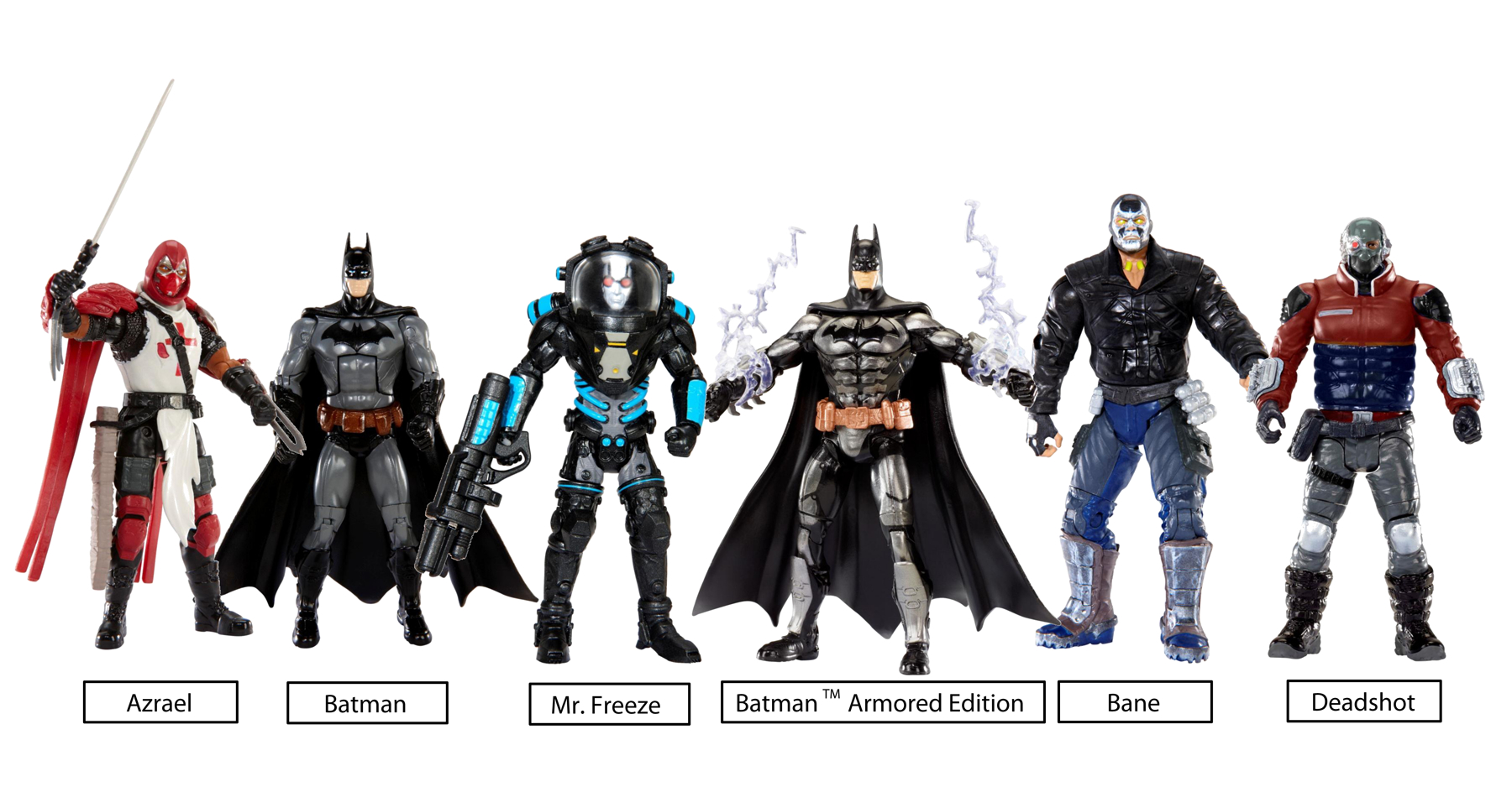 DC Comics Batman Arkham Origins triforce Series batman Action Figure 6" d1 