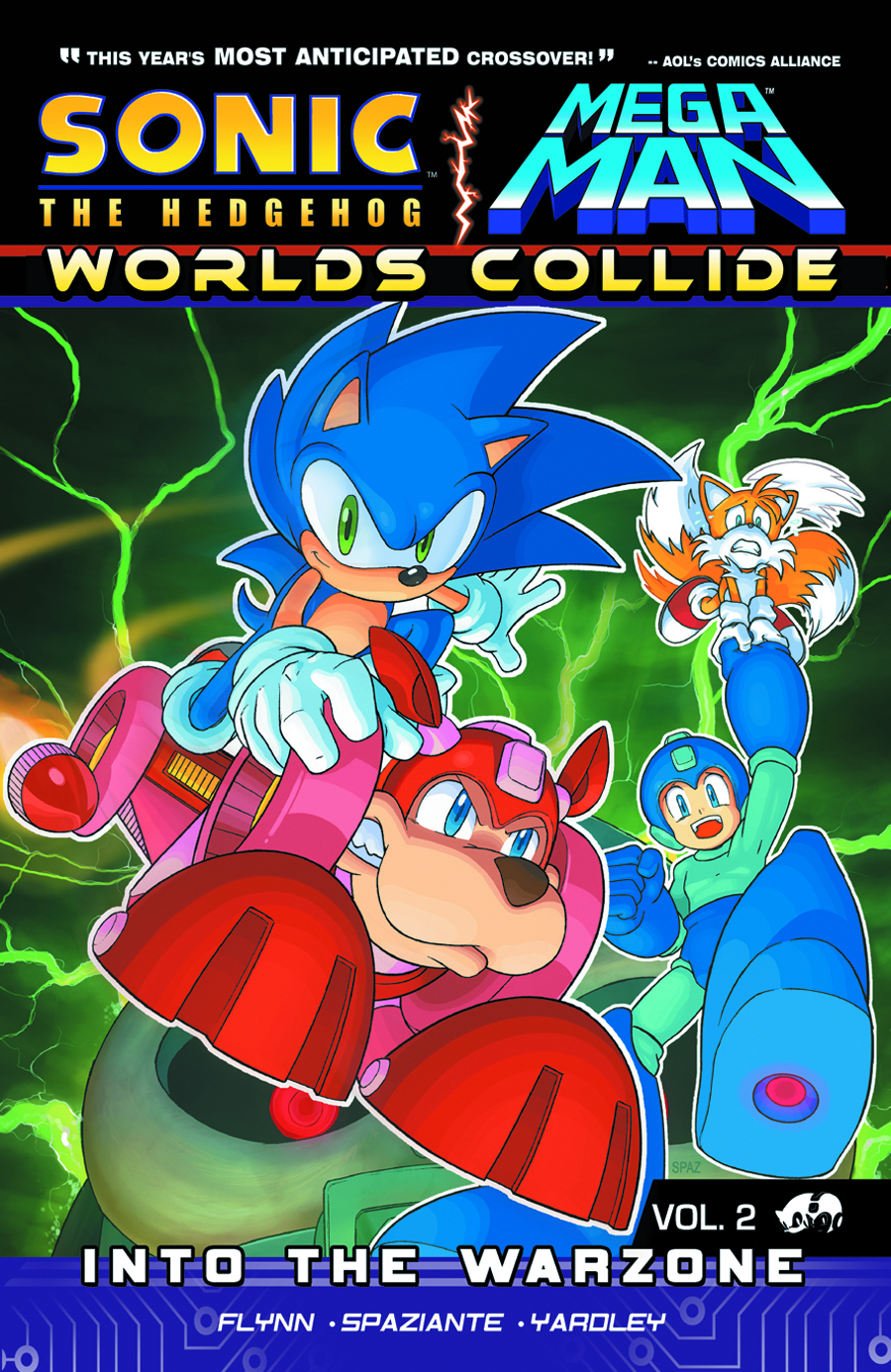 Sonic and megaman worlds collide