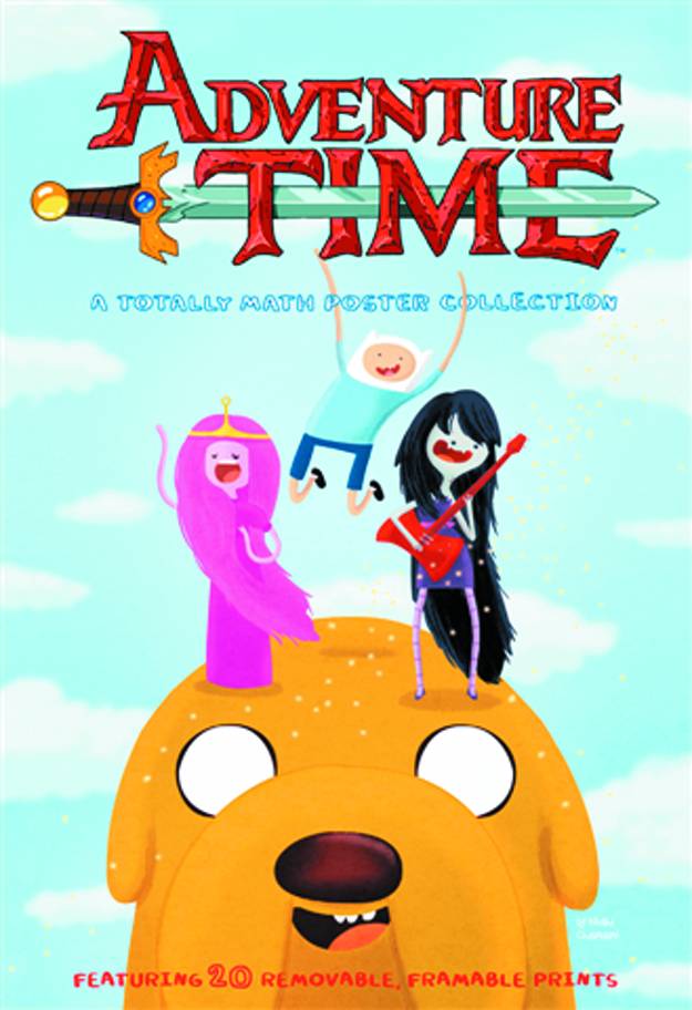 ADVENTURE TIME TOTALLY MATH POSTER COLLECTION SC