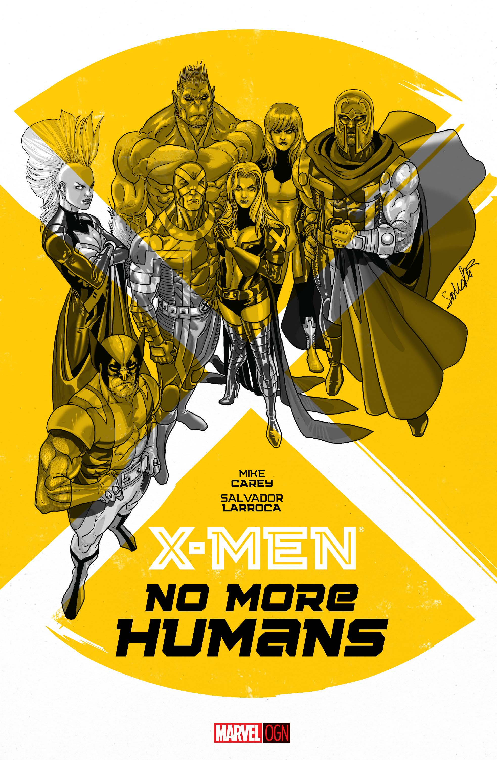 X-MEN NO MORE HUMANS OGN HC