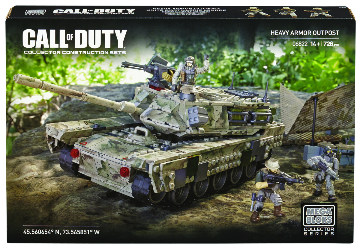 Call of duty mega bloks tank on sale