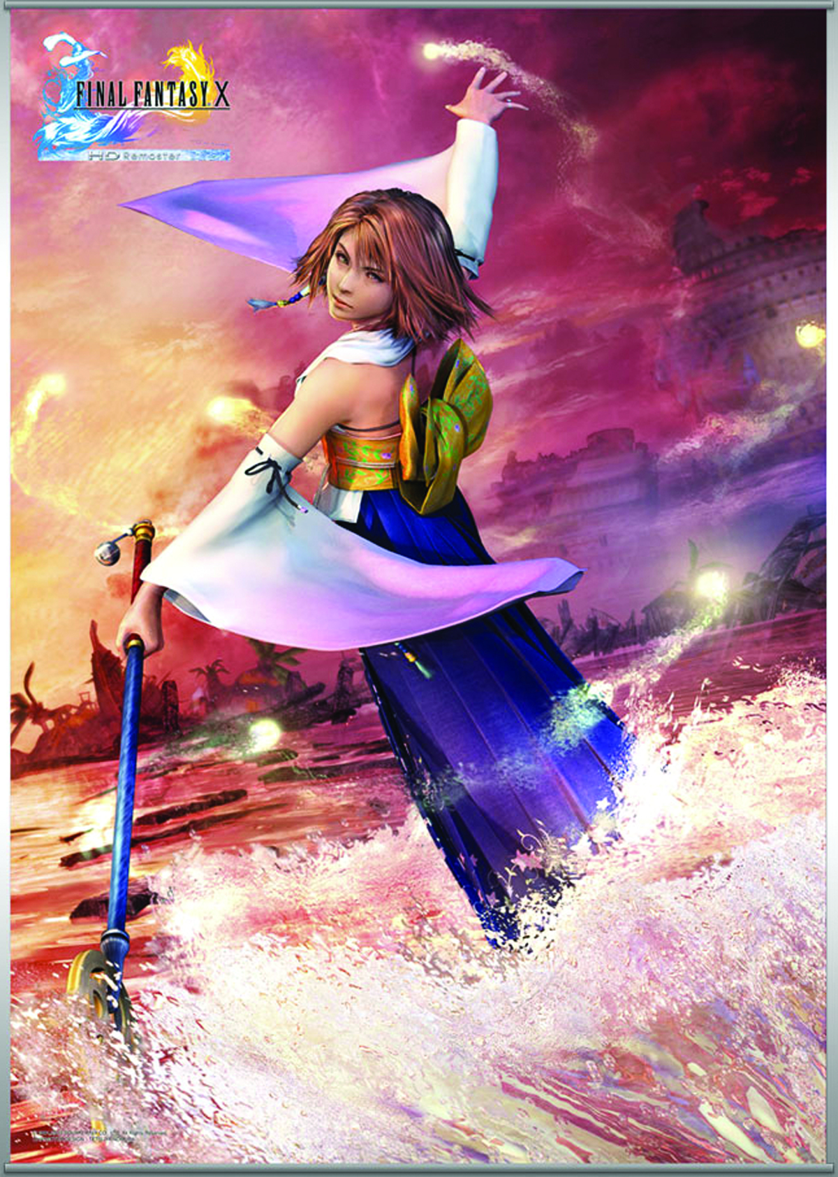 FEB142345 - FFX WALL SCROLL YUNA - Previews World
