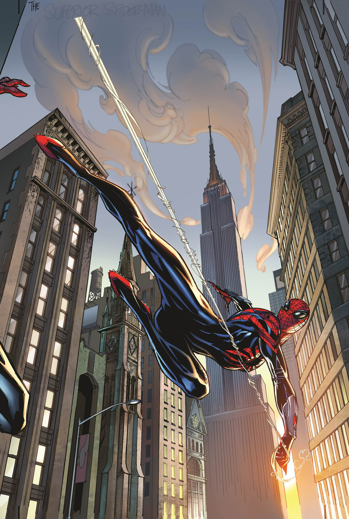 SUPERIOR SPIDER-MAN #31 CAMPBELL CONNECTING A VAR ANMN