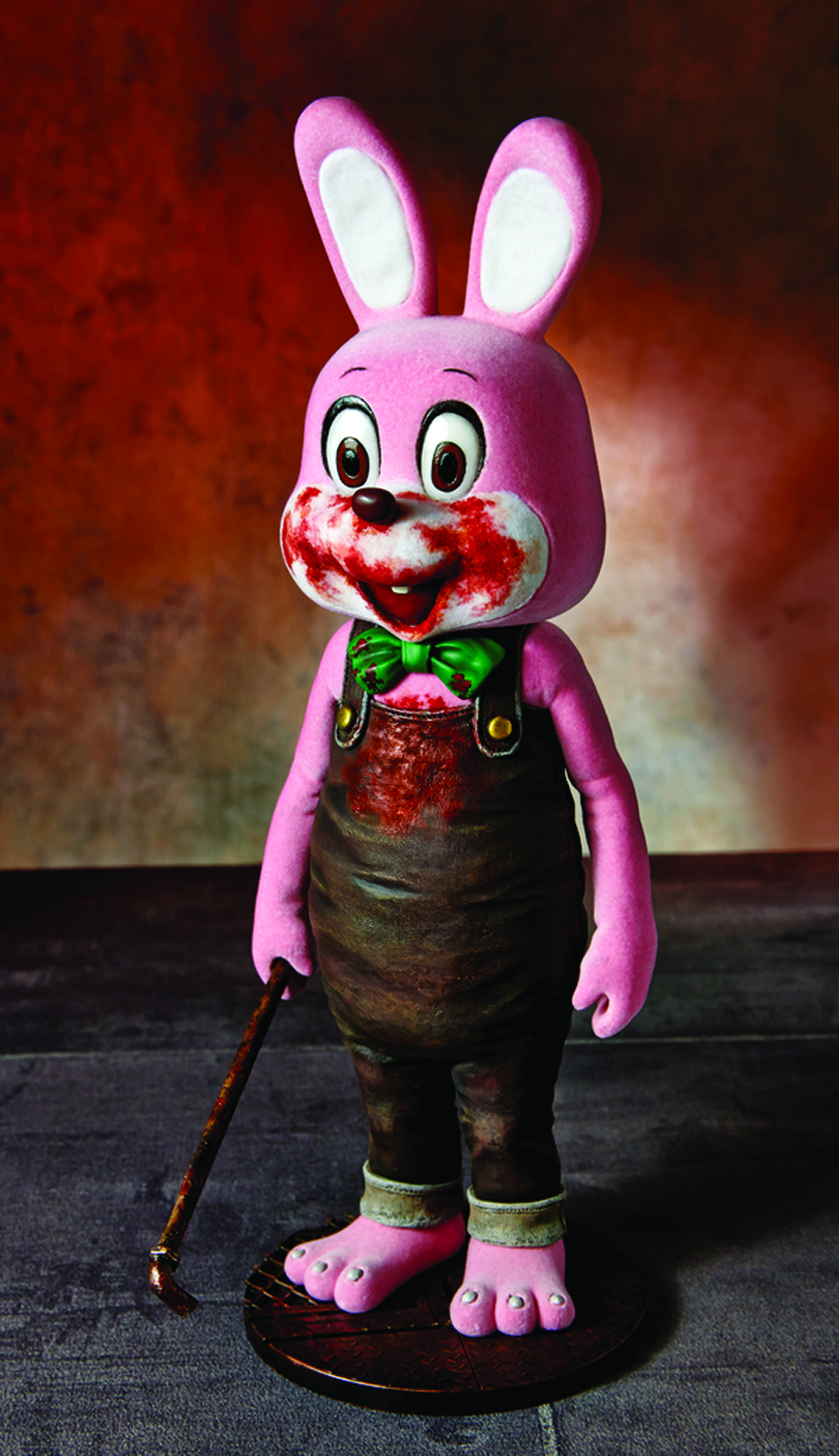 DEC138368 - SILENT HILL 3 ROBBIE THE RABBIT PVC FIG PINK VER
