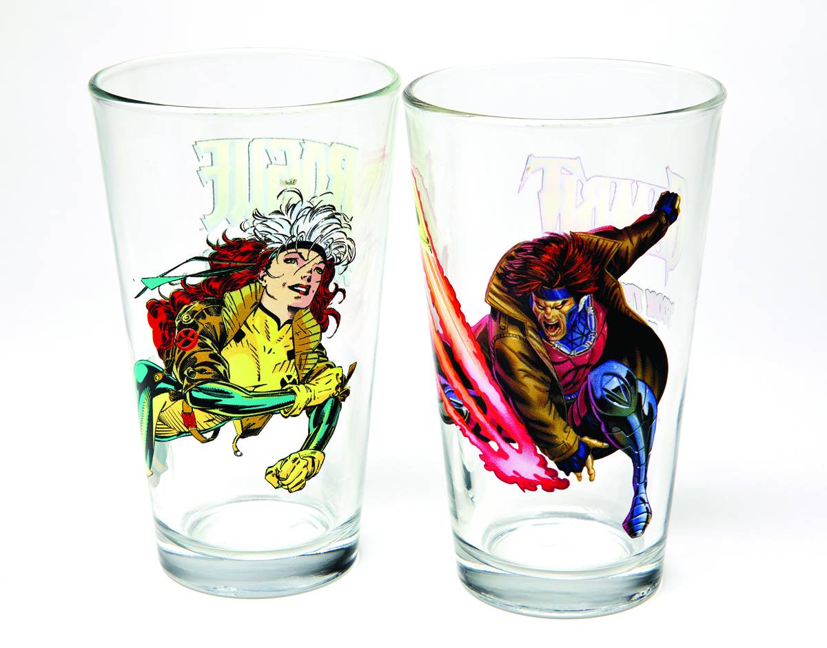 DC Comics Vintage Style Drinking Glass (Toon Tumbler) – Hollywood