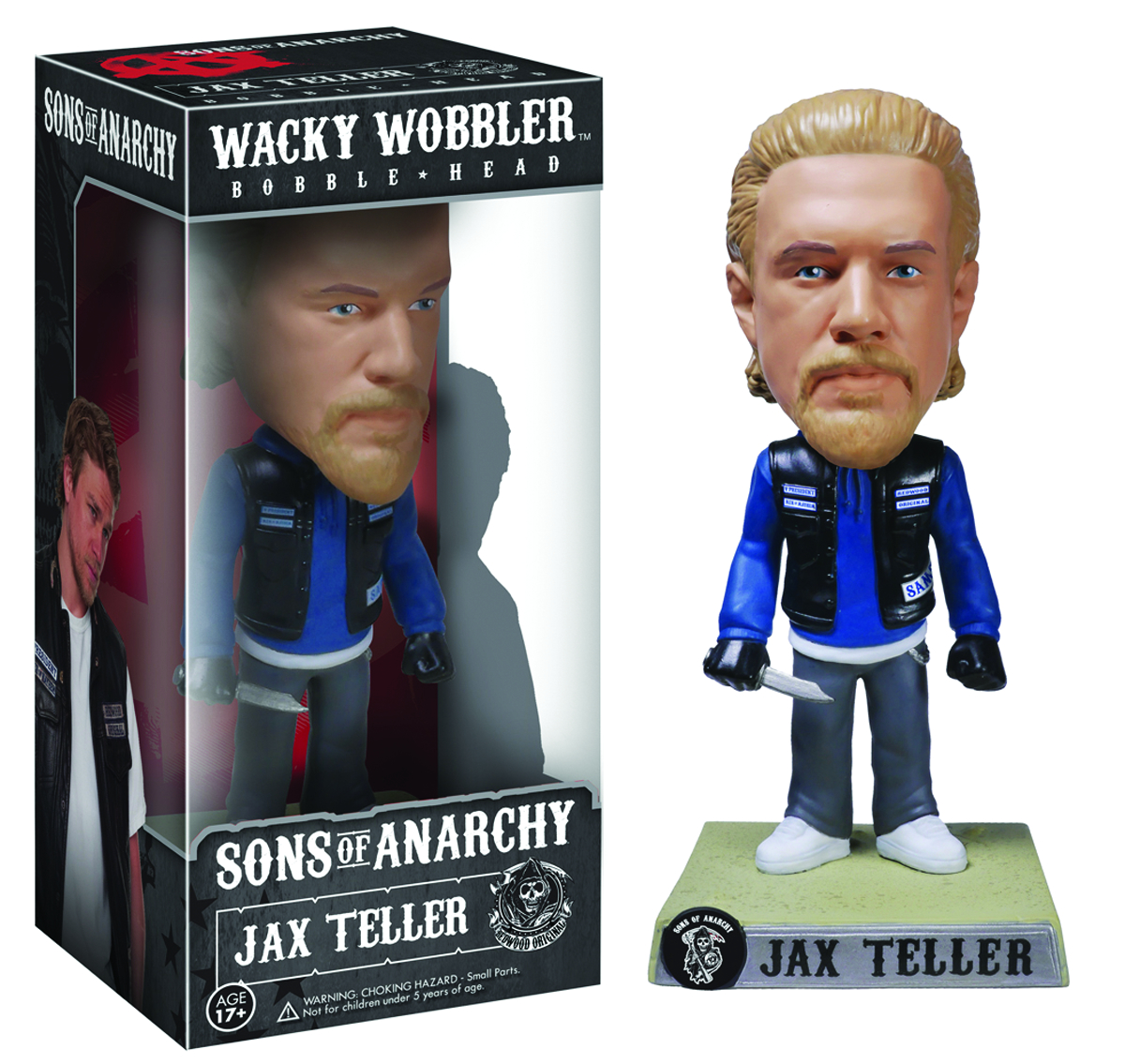 APR142304 - SONS OF ANARCHY JAX TELLER WACKY WOBBLER